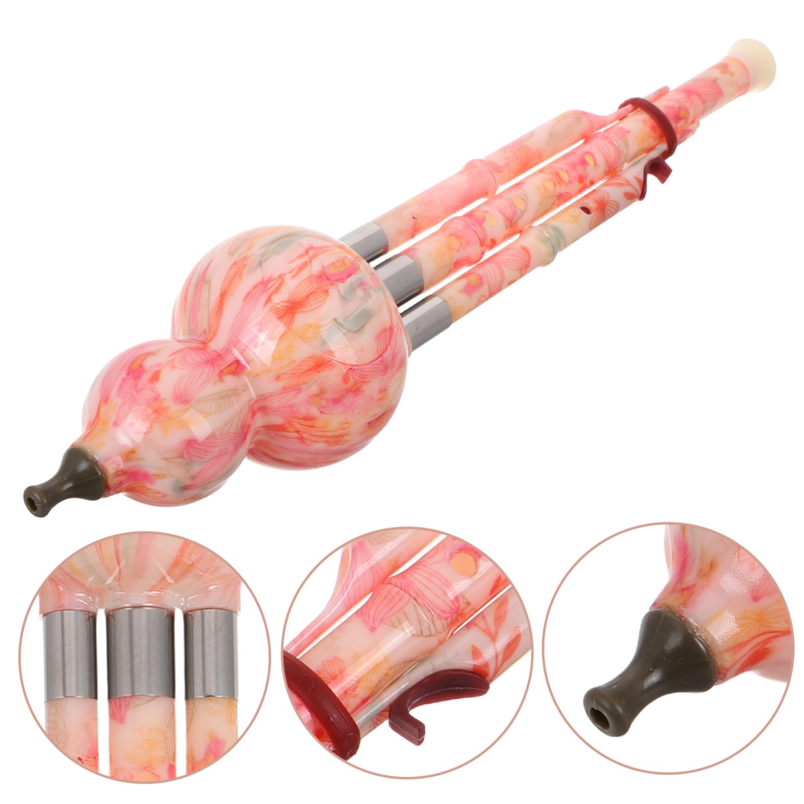 Hulusi c Key Flauta De Cucurbitáceas Para Principiantes y Estudiantes Instrumento Musical Chino Para Adultos y Adolescentes Diseño Amigable y Sonido Excepcional