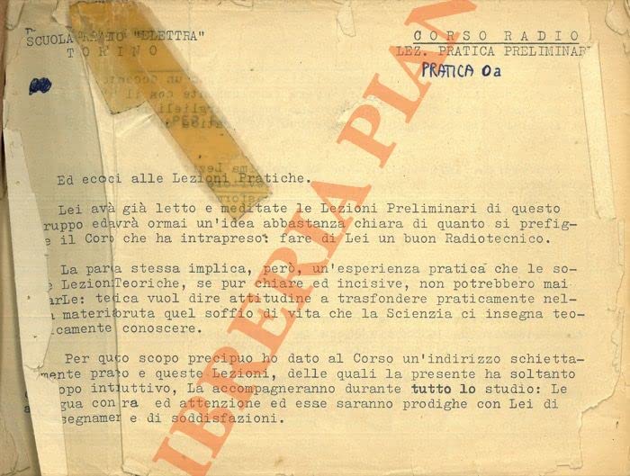  RADIO : Montaggi vari. Lezioni pratiche. 1a e 2a parte.