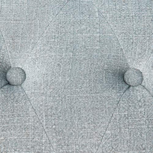 Linon Bench, Blue #TOP4