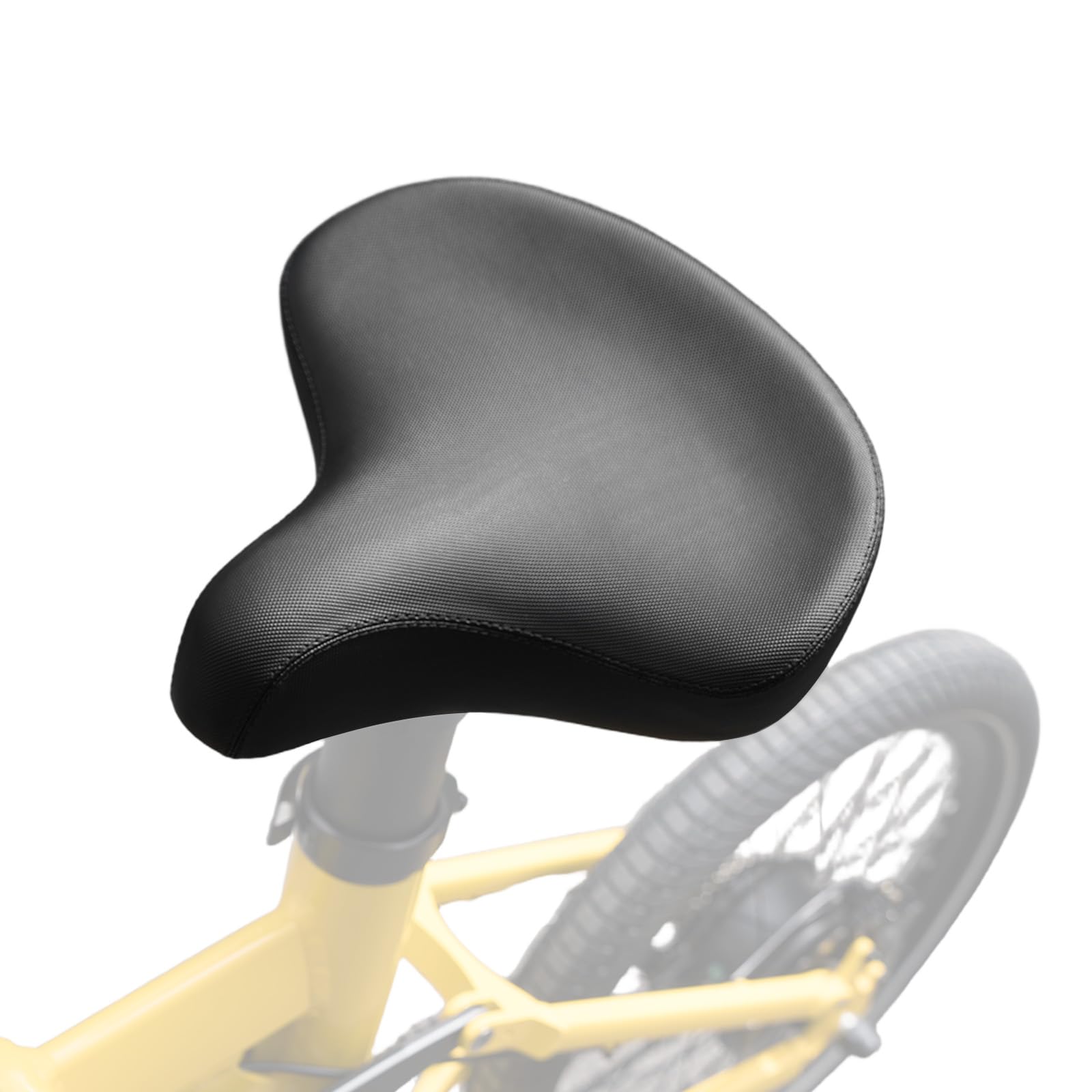 ROCKBROS Bike Seat, Wide Comfortable Bicycle Saddle for Men Women, Oversized Bicycle Seat for MTB City Commute Exercise Bike