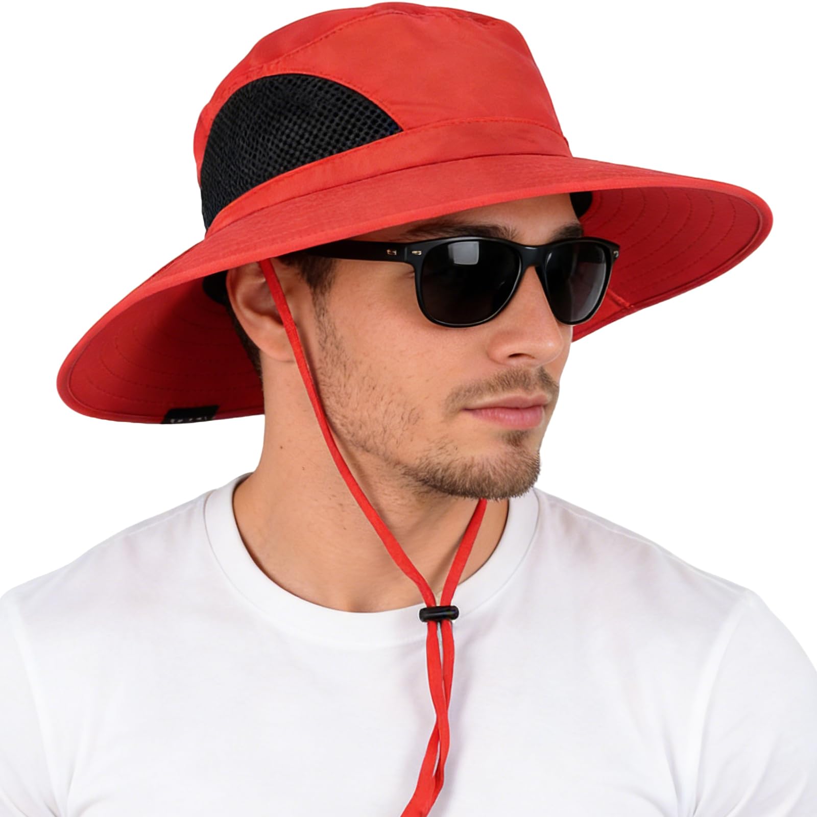 EINSKEY Wide Brim Sun Hat, UPF 50+ UV Protection Waterproof Packable Bucket Hat for Men & Women, Fishing Hiking Beach Garden