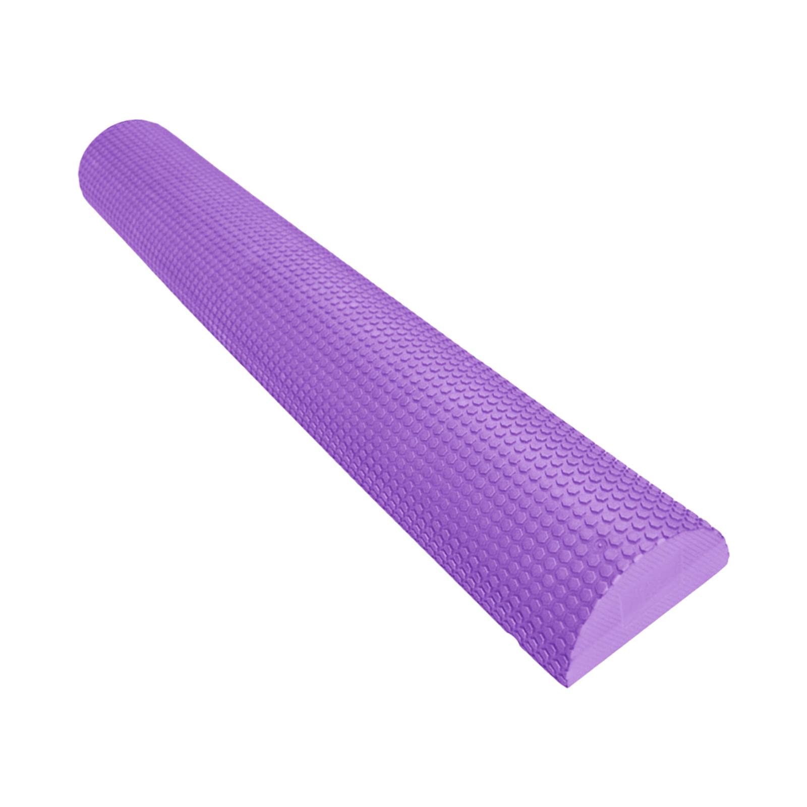 High Density Foam Soft Blocks Massager Half Physio Round Roller for Home Fitness, 60cm