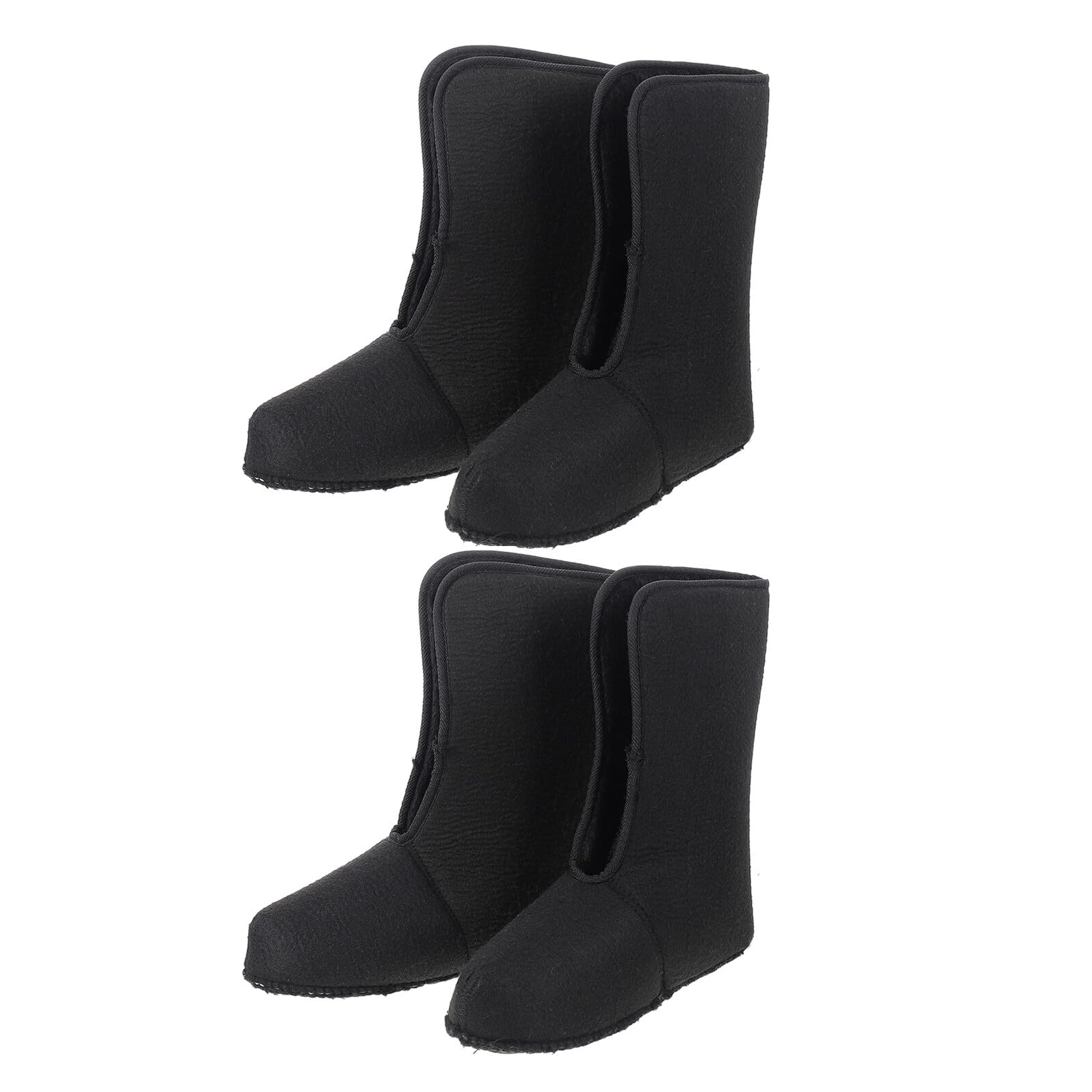 Mikinona Doublure de de Neige Chaude doublures de Bottes de Neige Black