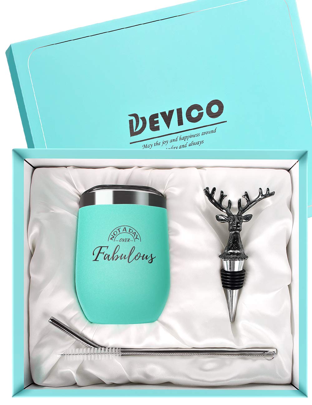 Verre à Vin « Not A Day Over Fabulous », Idée Cadeau D