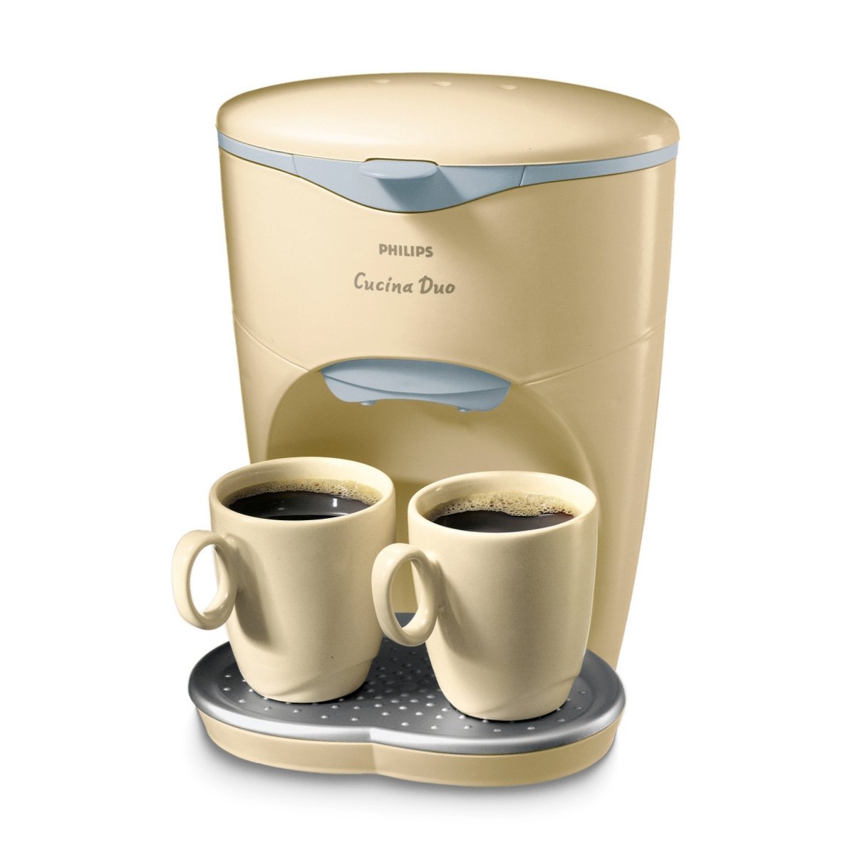 Philips Cucina Duo - Cafetera automática, color crema : Amazon.es: Hogar y  cocina