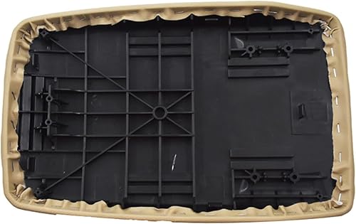 Miniatura 4 de Tapa de consola central, funda de reposabrazos beige de repuesto para Highlander 2008-2013