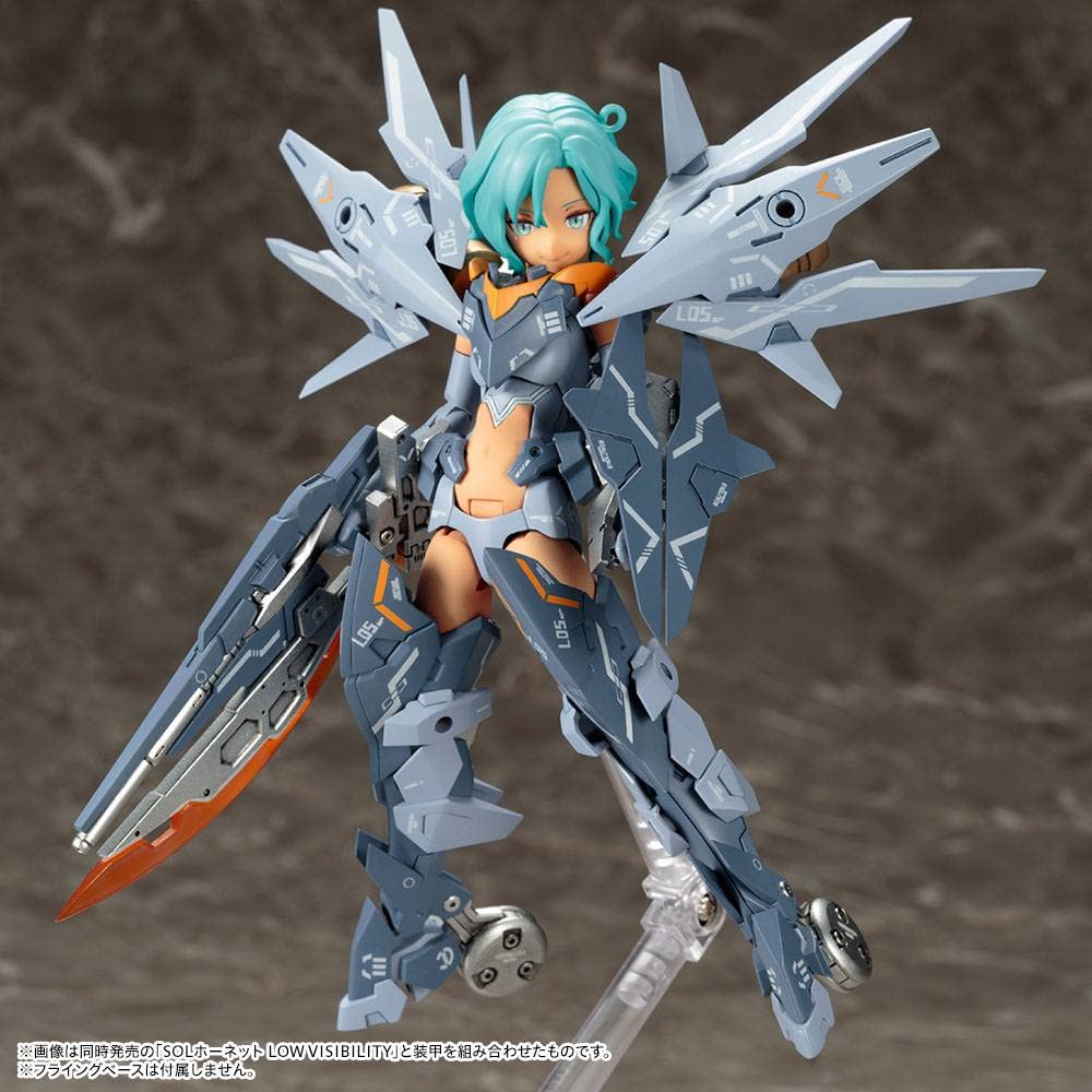 Kotobukiya Megami Device SOL Road Runner low visibility model kit