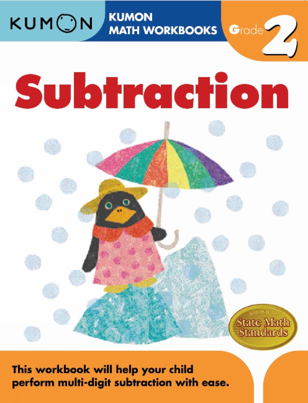 Kumon Grade 2 Subtraction by  Kumon - 9781933241524