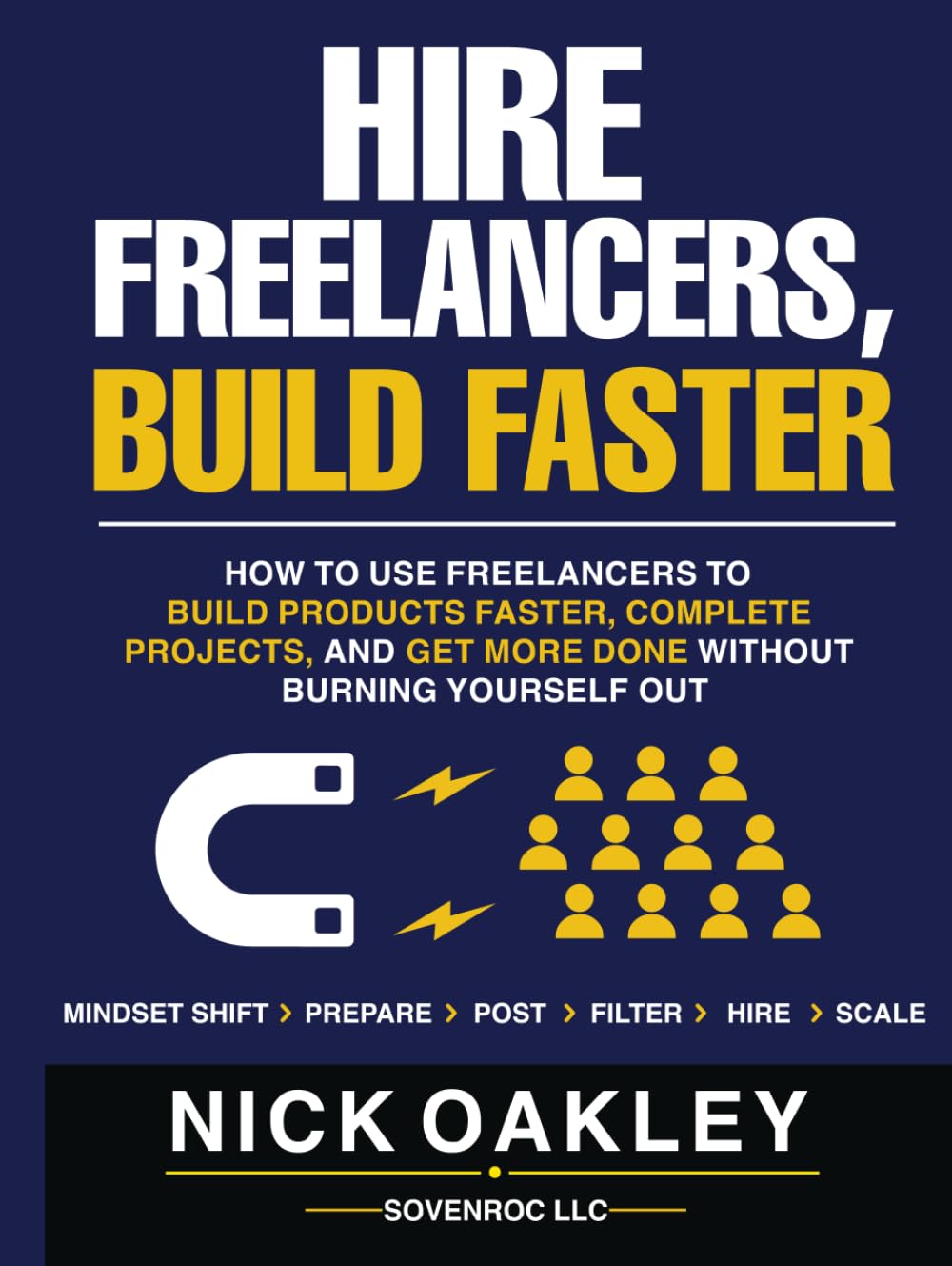 HIRE FREELANCERS, BUILD FASTER: How to use freelancers to build products, complete projects, and get more done without burning yourself out.