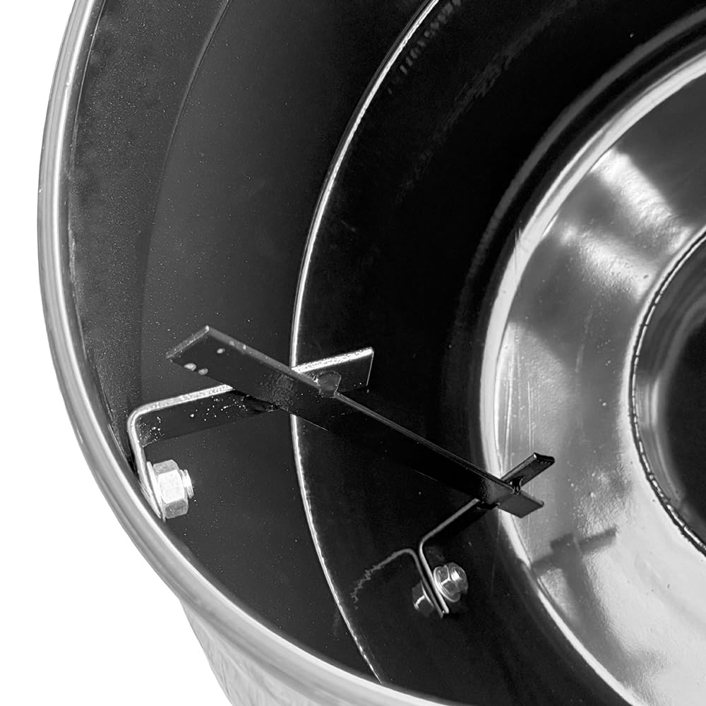SOGI BEM-120 Betoniera elettrica a bicchiere - capacità 120 L - motore 550 W - per calcestruzzo, malta e intonaco - nera