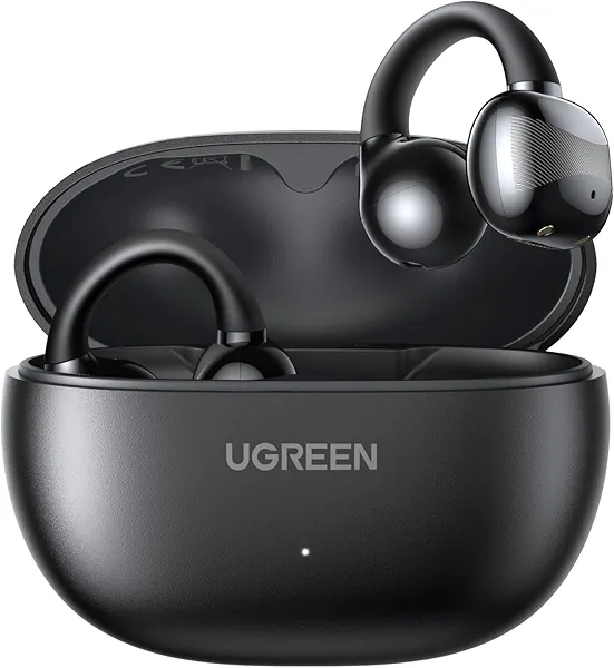UGREEN Open Ear Wireless Headphones Bluetooth 5.4, 12mm Driver Sports Earphones with ENC, Fast Charging for 30 Hours Playtime, Compatible with iPhone Android and Bluetooth Devices,Suitable for Running