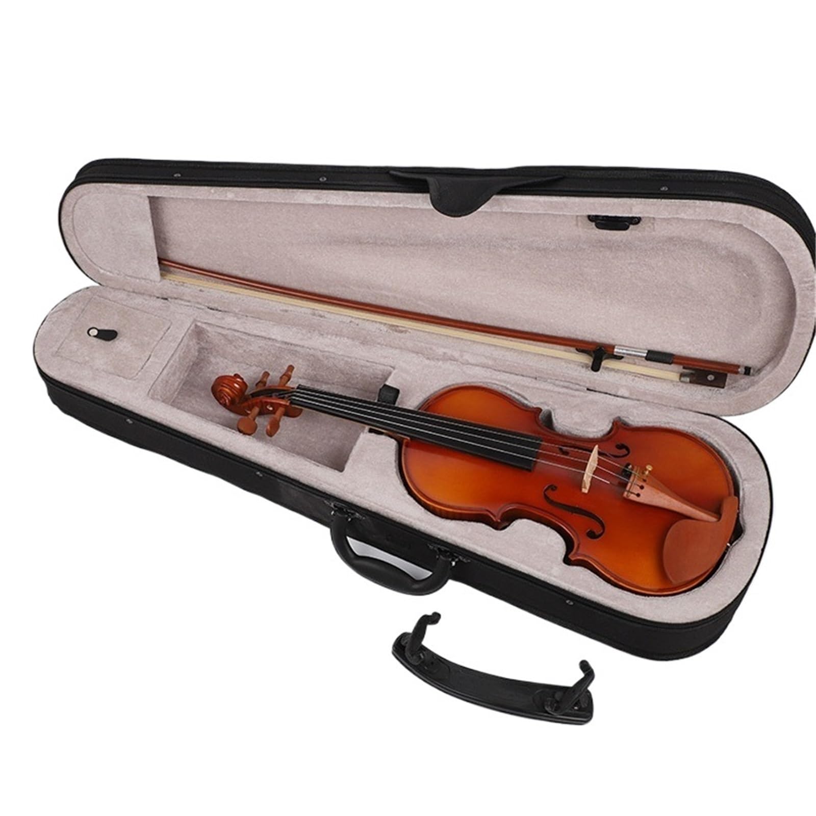 Violine Anfänger Erwachsene Spielen Massivholz 4/4 Instrument Standardvioline(1/8)