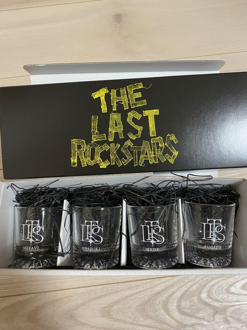 THE LAST ROCKSTARS タオル VIPミニロックグラス4個セット THE LAST ROCKSTARS タオル VIPミニロックグラス4個セット