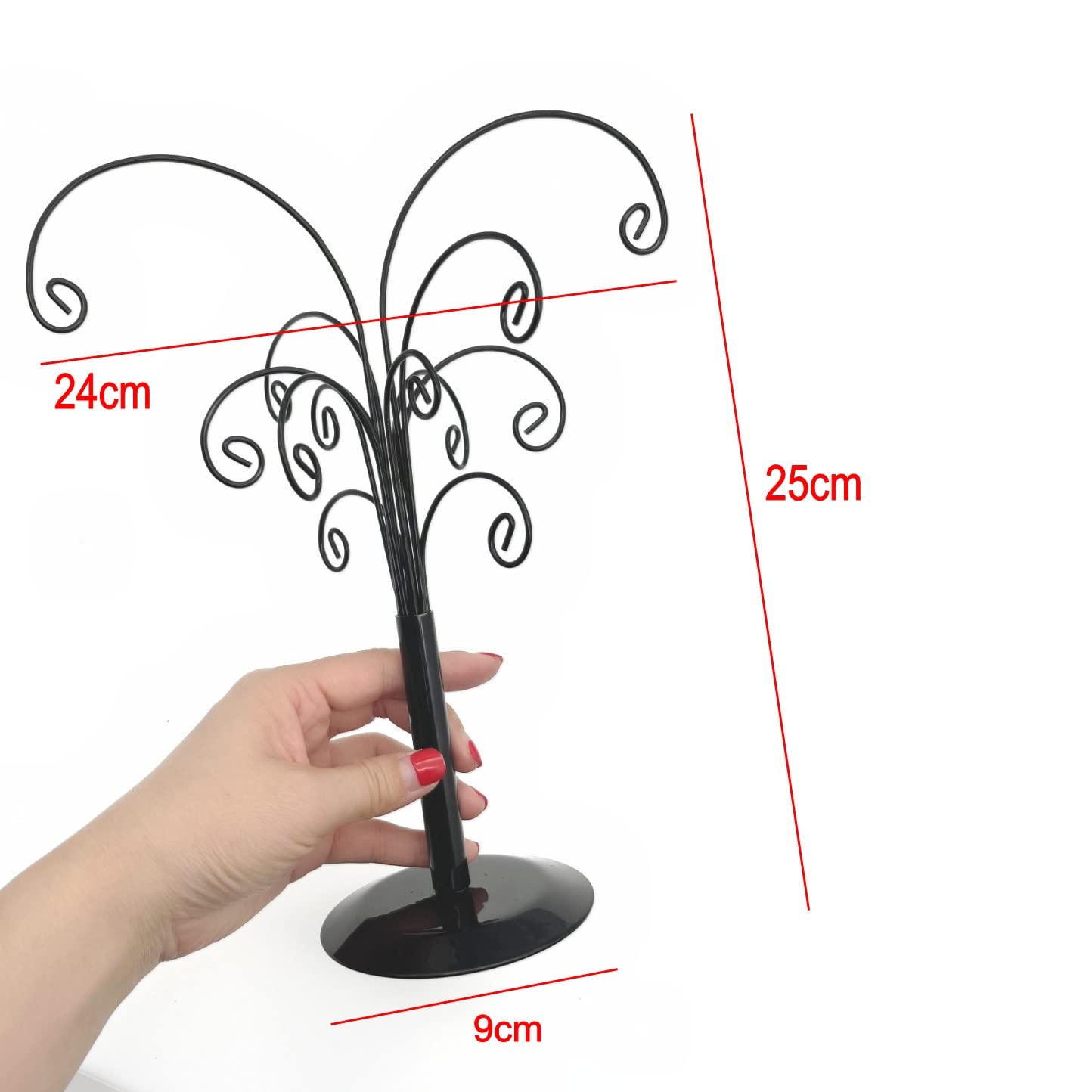 Sieradenstandaard Sieraden Display Props Ring Hanger Oorbellen Sieraden Display Rack Eenvoudige Ketting Sieraden Opslag Ornamenten Sieraden houder(Groot