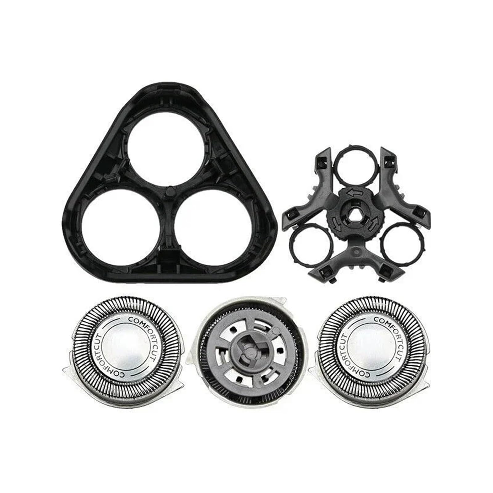 Cabezal De Repuesto For Afeitadora Razor Series 1000, Compatible Con Philips, Cuchillas De Afeitar S1010, S1020, S1050 Y S1060.