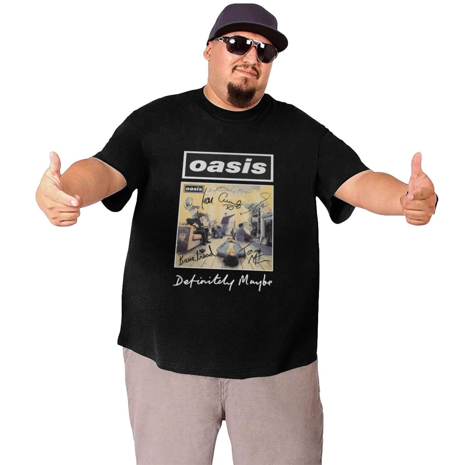 Amazon.co.jp: メンズ Tシャツ OASIS オアシス バンド 半袖 大きい