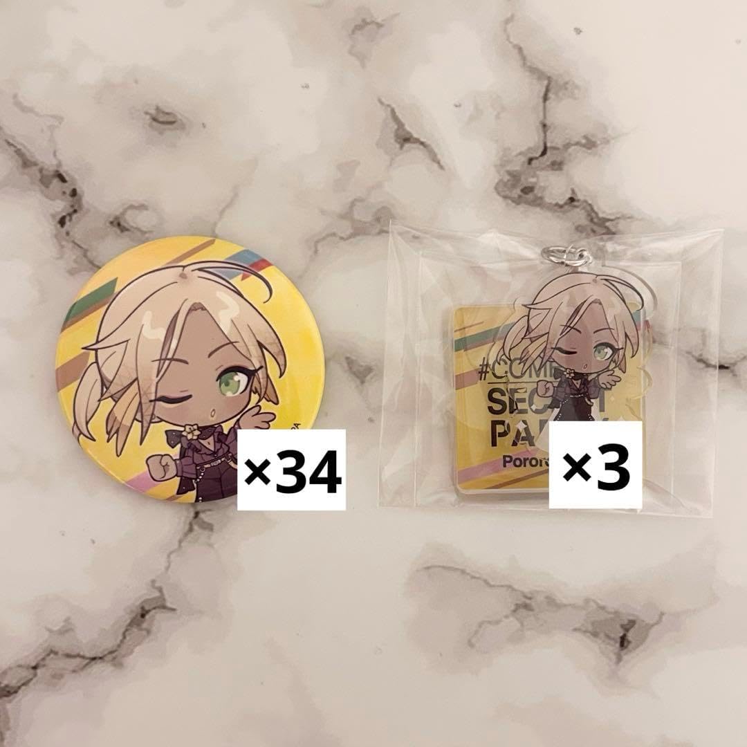 コンパス ポロロッチョ 缶バ34点＋アクスタ3点 コンパス