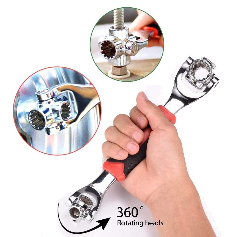 Llave inglesa ajustable, nueva llave 48 en 1