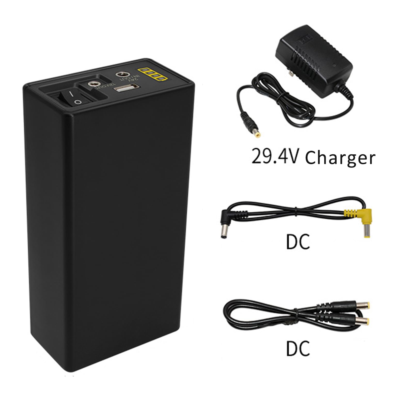 Batteria Ricaricabile al Litio per Altoparlanti 24 V 28000 mAh 30800 mAh 35000 mAh 44800 mAh Batteria Universale di Backup a 12 V di Grande capacità