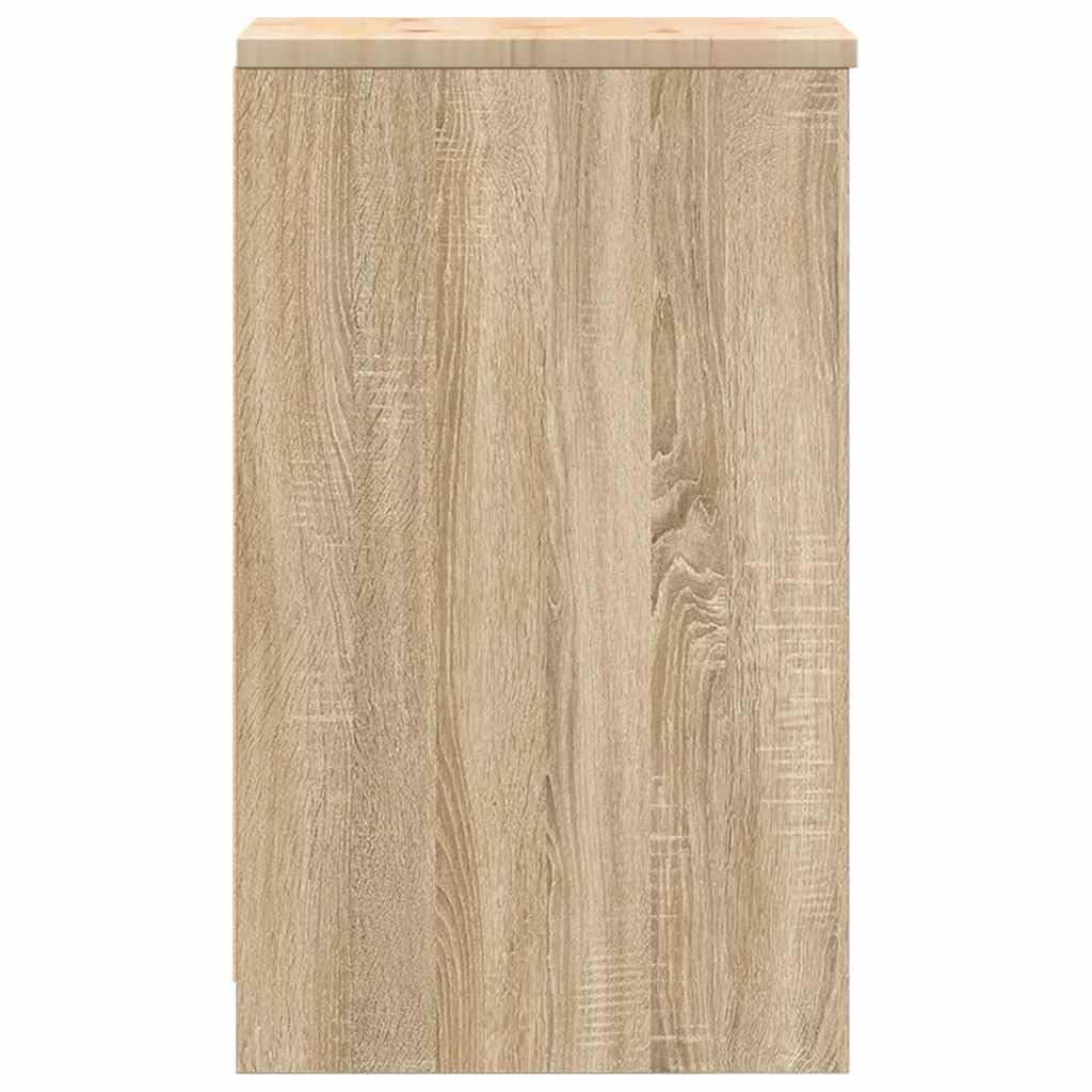 Armoire de Rangement de Garage chêne Sonoma 30x51x85cm Bois pin,Entreprise & Industrie,Stockage Industriel,Armoires industrielles,15.85 kg-860528