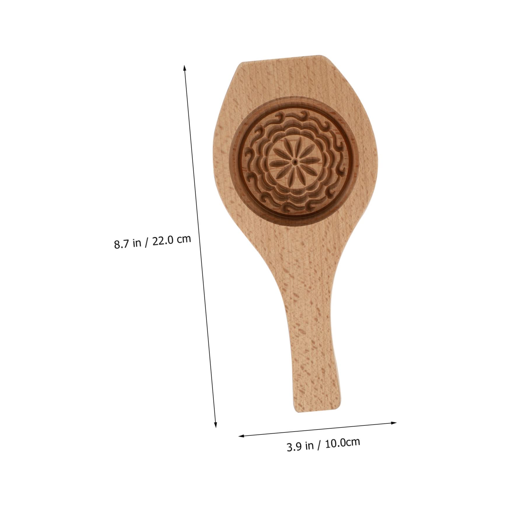 CIYODO 1Pc Moon Cake Pattern Baking Tool for Pastry for Moon Cake Making Reusable and Easy to Clean for Home Baking and Festivals