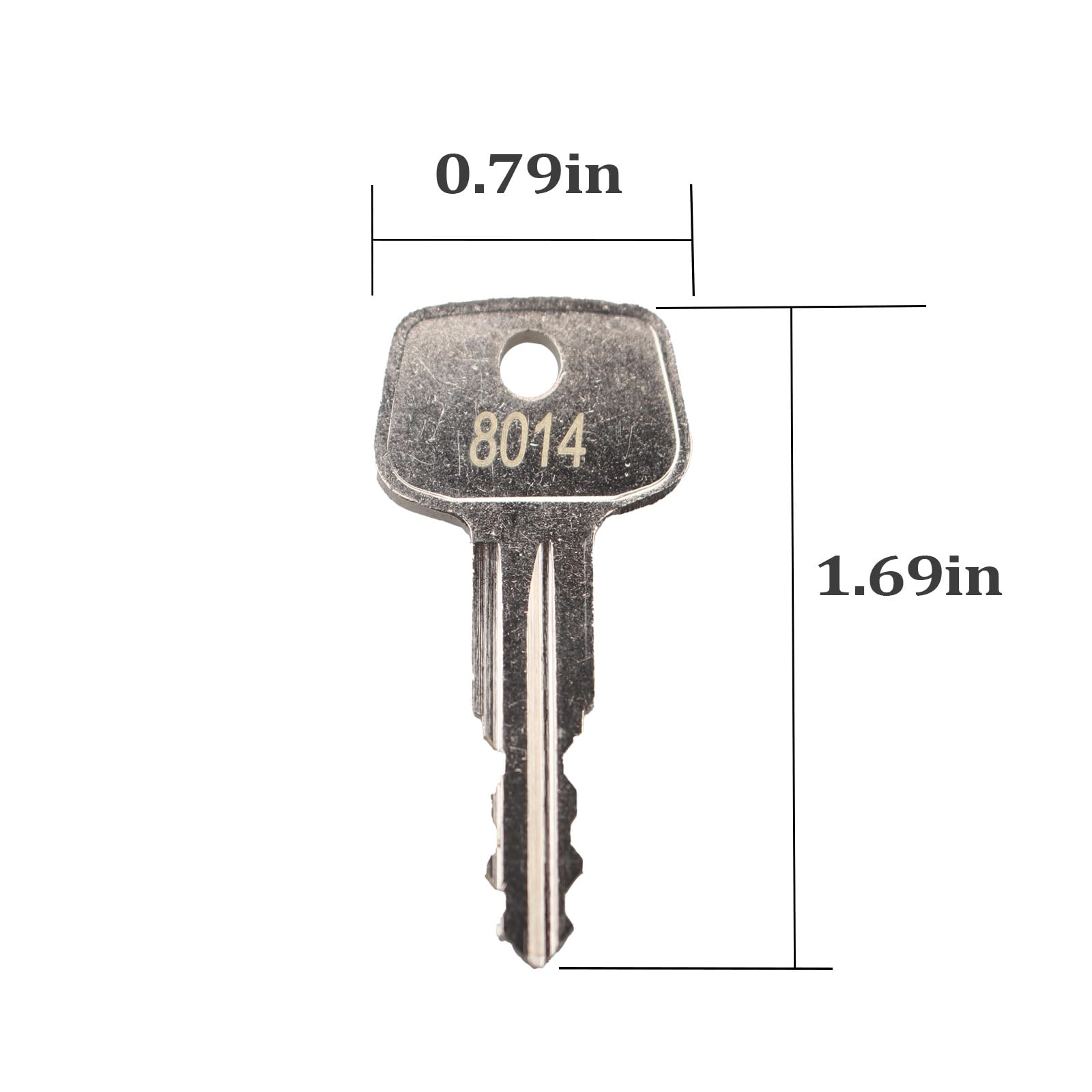 Toolbox Keys (8014) for Craftsman, Sears, Kobalt, Husky, Task