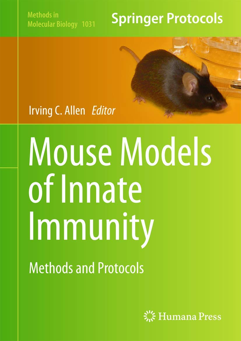Buy Mouse Models of Innate Immunity: Methods and Protocols — BookShops.in