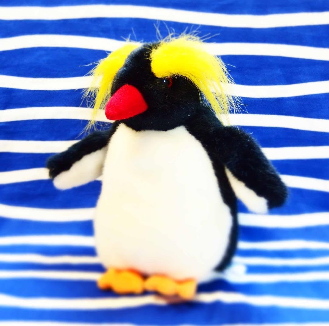 Amazon.co.jp: イワトビペンギン ぬいぐるみ 動物園 水族館 お土産