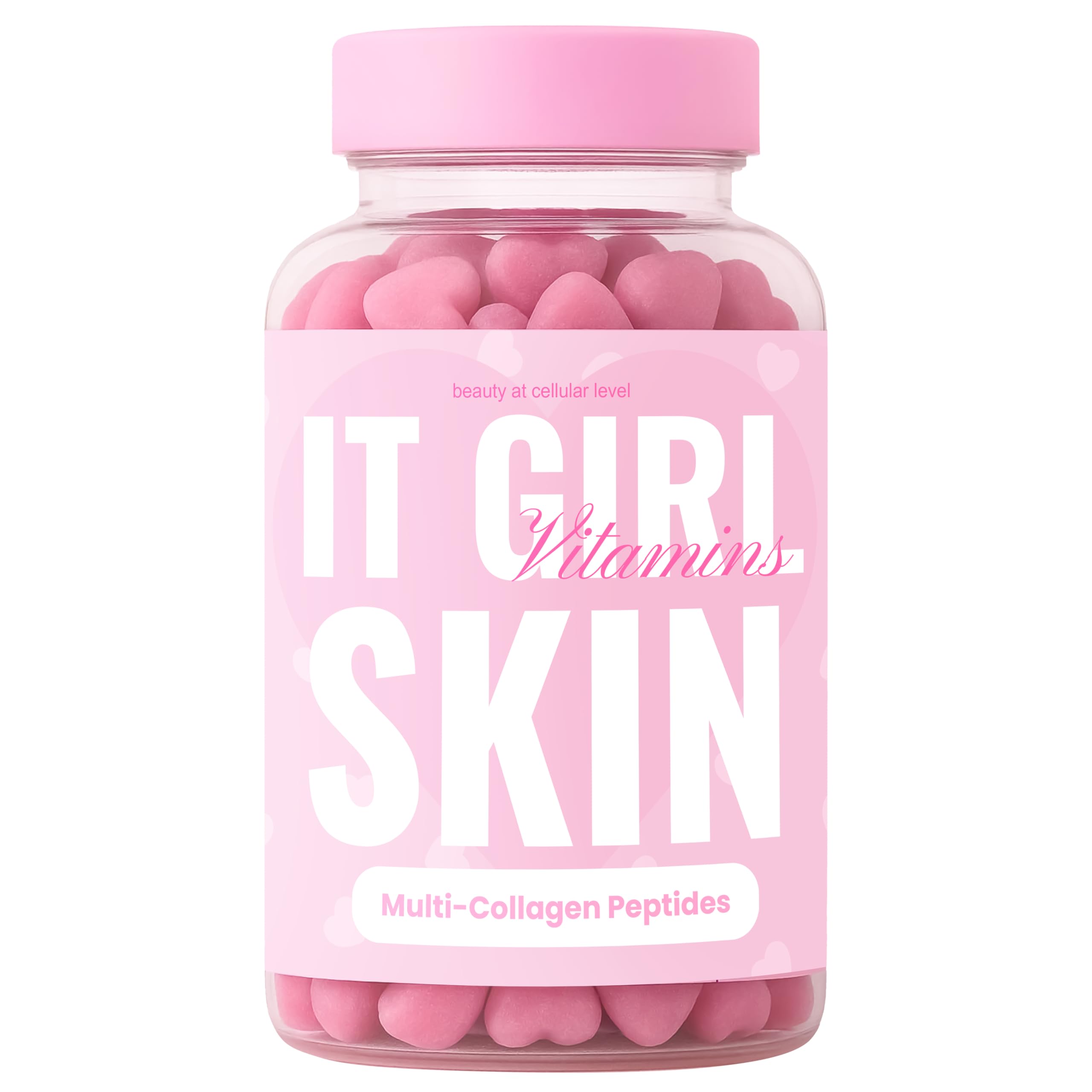 Skin Gummies for Women & Teens β Beauty Vitamin Gummy with Sea Moss, Multi Collagen Peptides, CoQ10, Retinol, Vegan Colostrum, L-Glutathione & Antioxidants for Hydrated, Clear, Acne Free, Glowing Skin