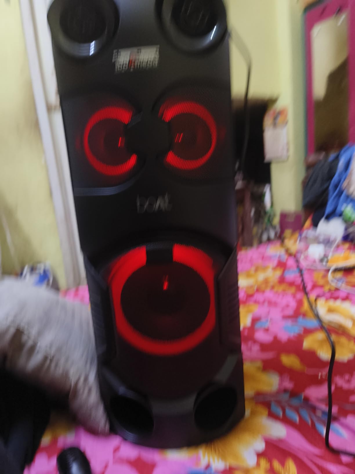 boAt PartyPal 200/208 70W RMS Stereo Party Speaker with Stunning LEDs