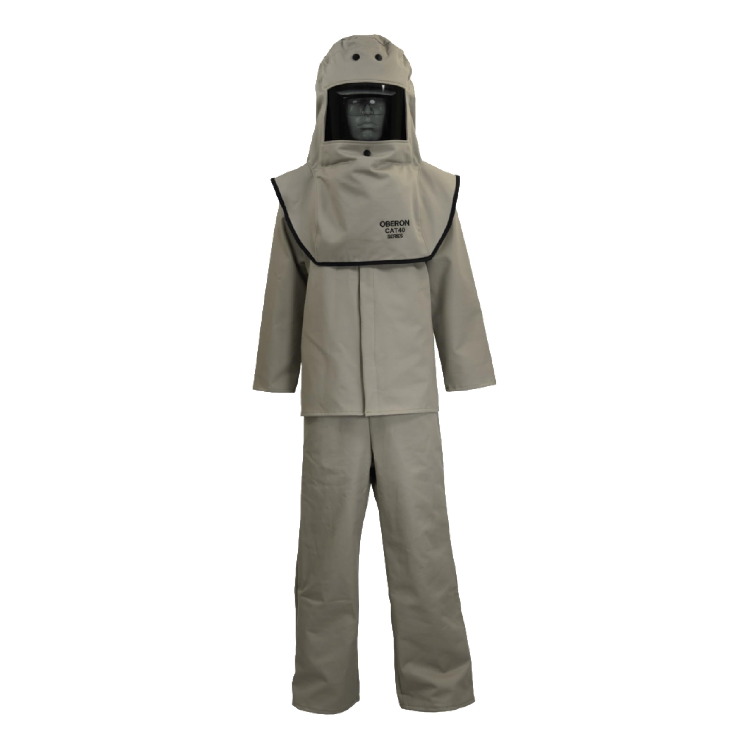 Oberon Arc Flash Suit - 40 Cal - Kit includes Bib Suit, Coat, Hood - CAT SERIES