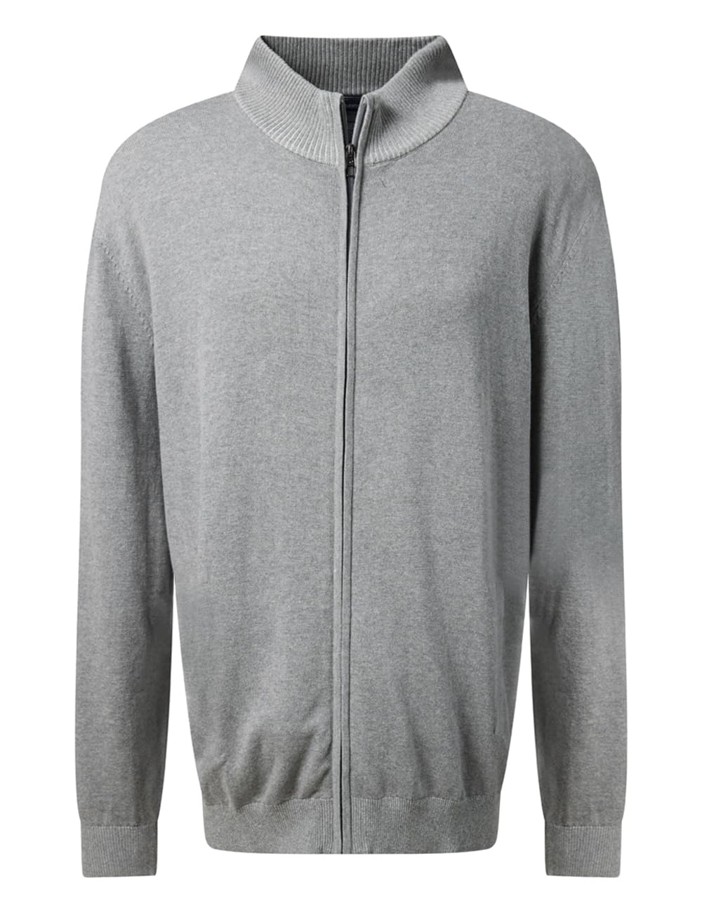 Pierre Cardin Herren Pullover Rundhals Strickjacke StKrgRV | Männer Basic Strickpulli | Mordern Fit