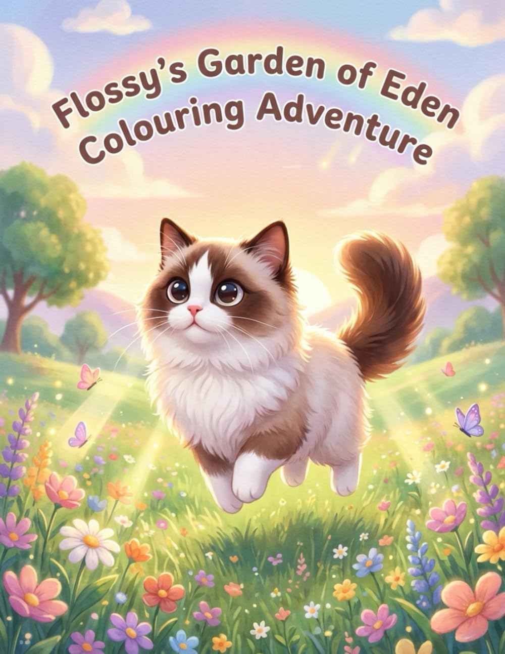 Flossy's Garden of Eden: Colouring Book