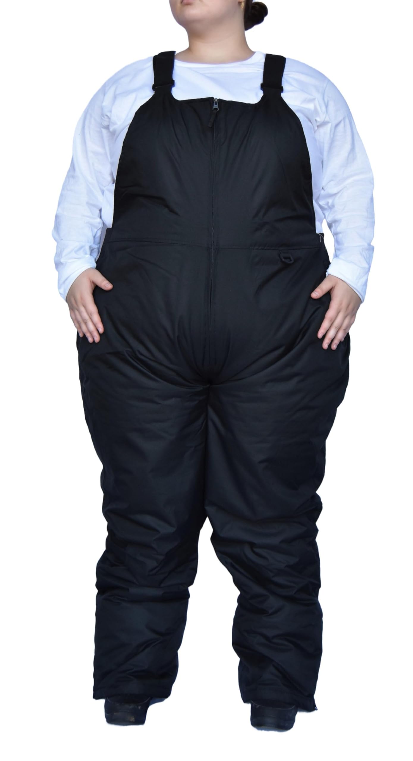 Snow Country OuterwearWomen's Plus Size 1X-6X Ski Snow Bibs Vertex Higher Front