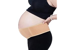 SNUSIM Belly Bands for Pregnant Women - Pelvic Support Band Relieving Pregnancy Pains
