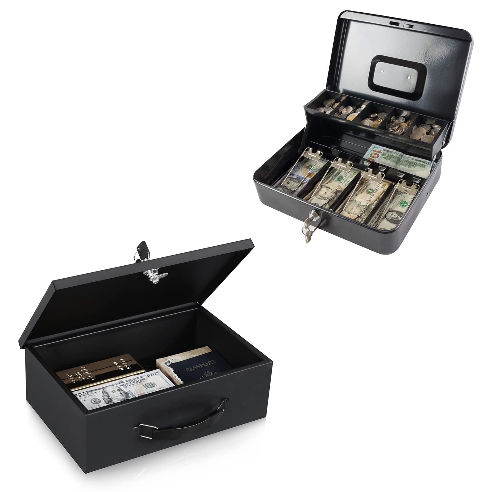 Amazon.com: KYODOLED Fireproof Document Box with Key Lock