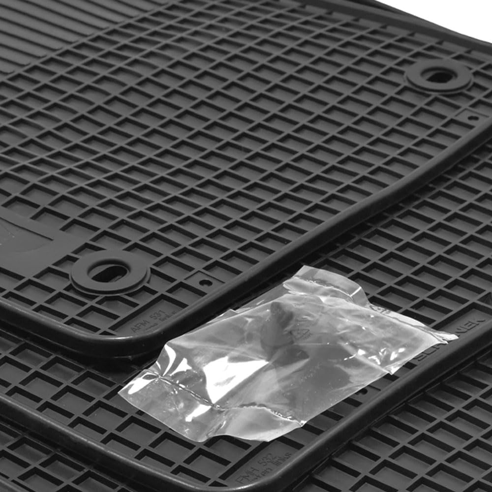 Gummifußmatten passend für BAW 212 | Baujahr ab 2025, hoher Rand, wasserundurchlässig, rutschfest, Automatten, Autofußmatten