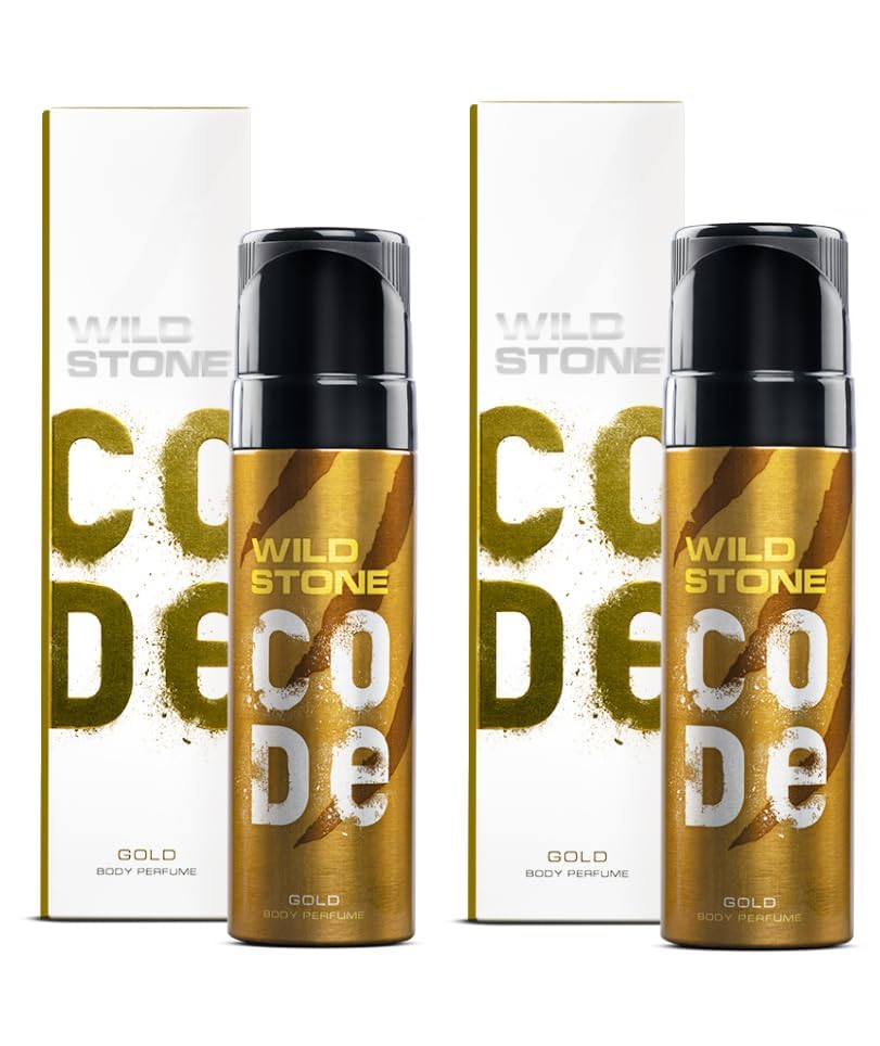 wild stone code Wild Stone Gift Box with Code Gold Body Perfume, Pack of 2 (120ml Each)-picture-27