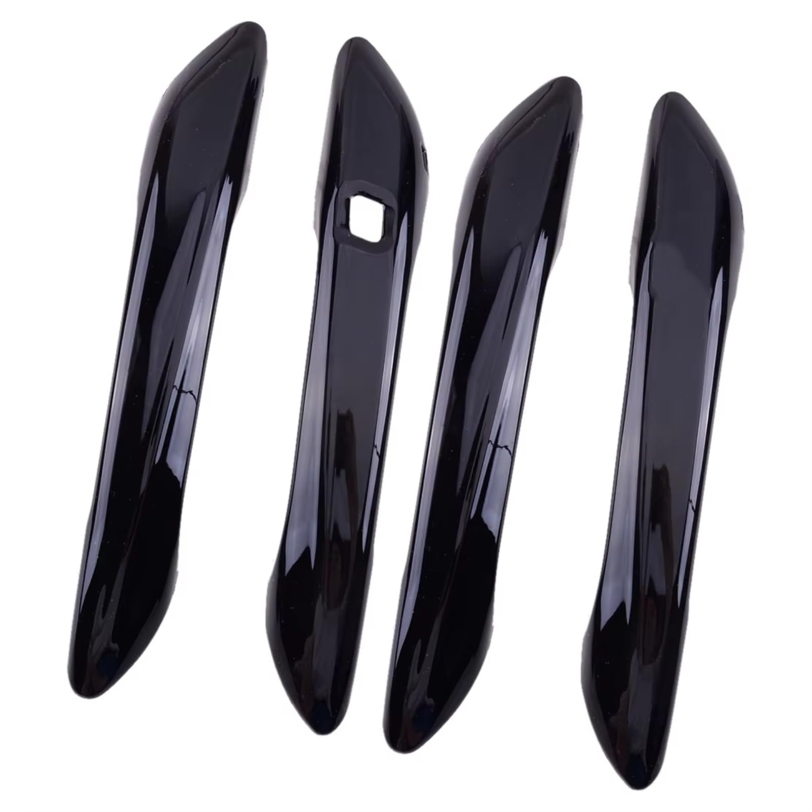 Qdzvalumv One Color Car Door Handles Cover Shell Compatible With For Elantra 2021-2022 Car Exterior Front Rear Left Right Door Handle Cover Trim Set