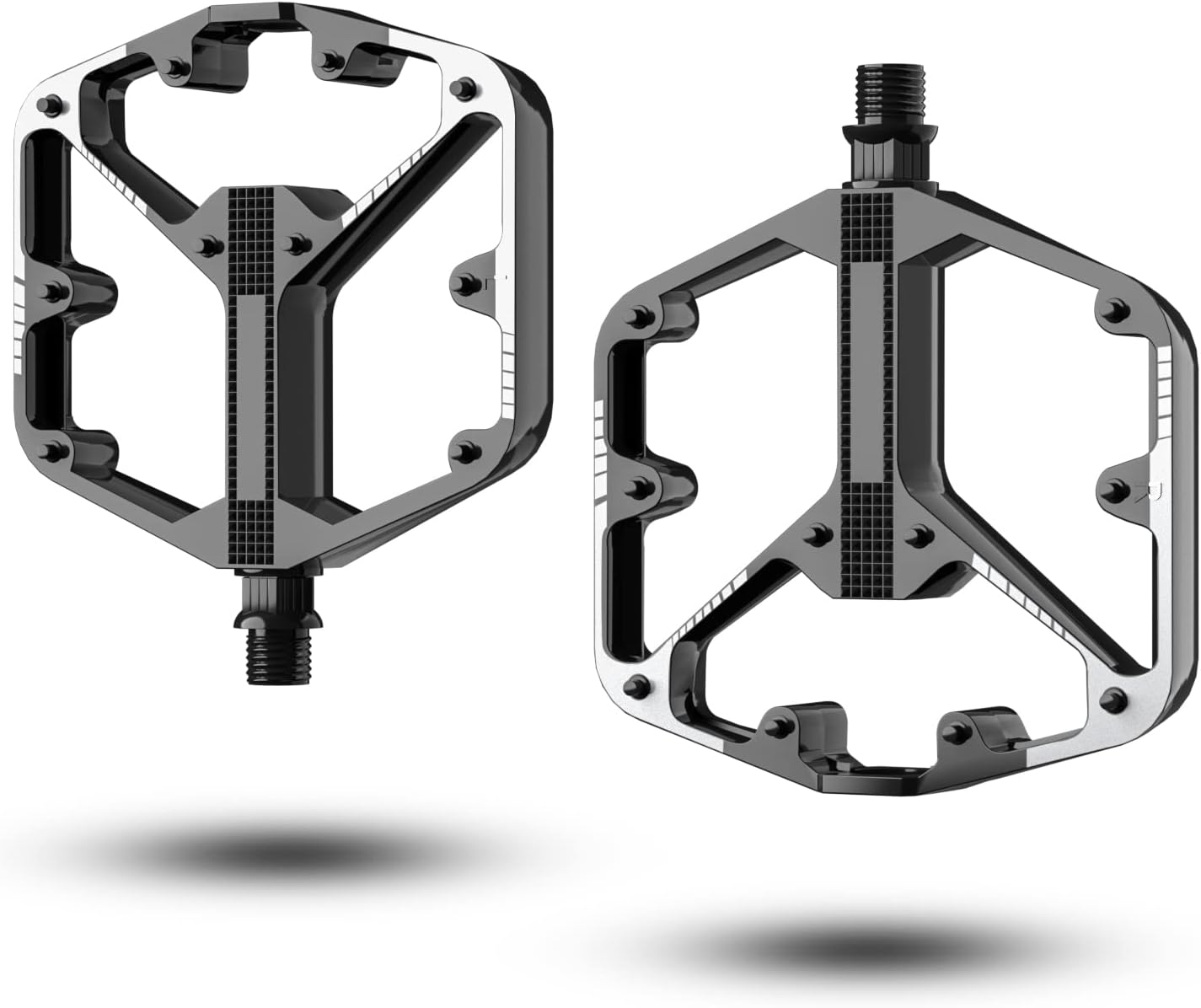 Fahrradpedale Rennrad Pedale Aluminium Platform Pedale Ultraleicht