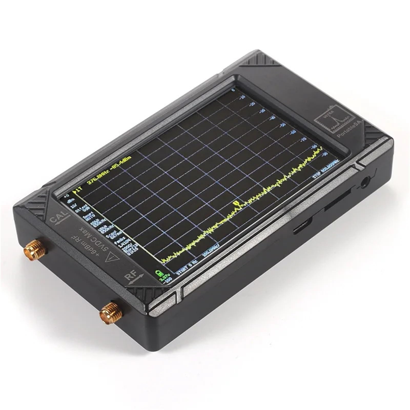Analizzatore di spettro portatile piccole dimensioni, generatore segnale 100k-5,3 GHz con display da 4 pollici for ULTRA batteria
