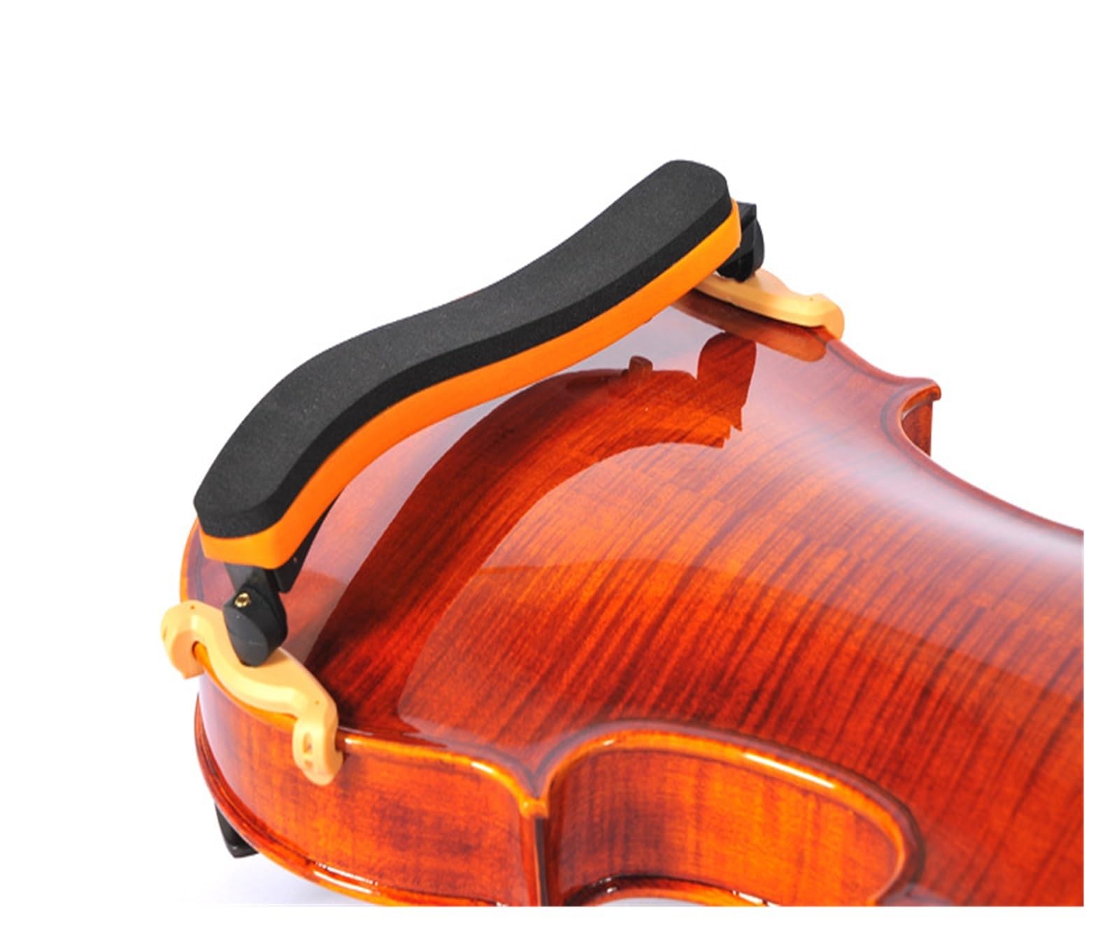 Accesorios para violín Hombrera de madera para violín 4/4/3/2/1/8 Hombrera de madera Soporte de violín ajustable (Color : 1/4 1/8)