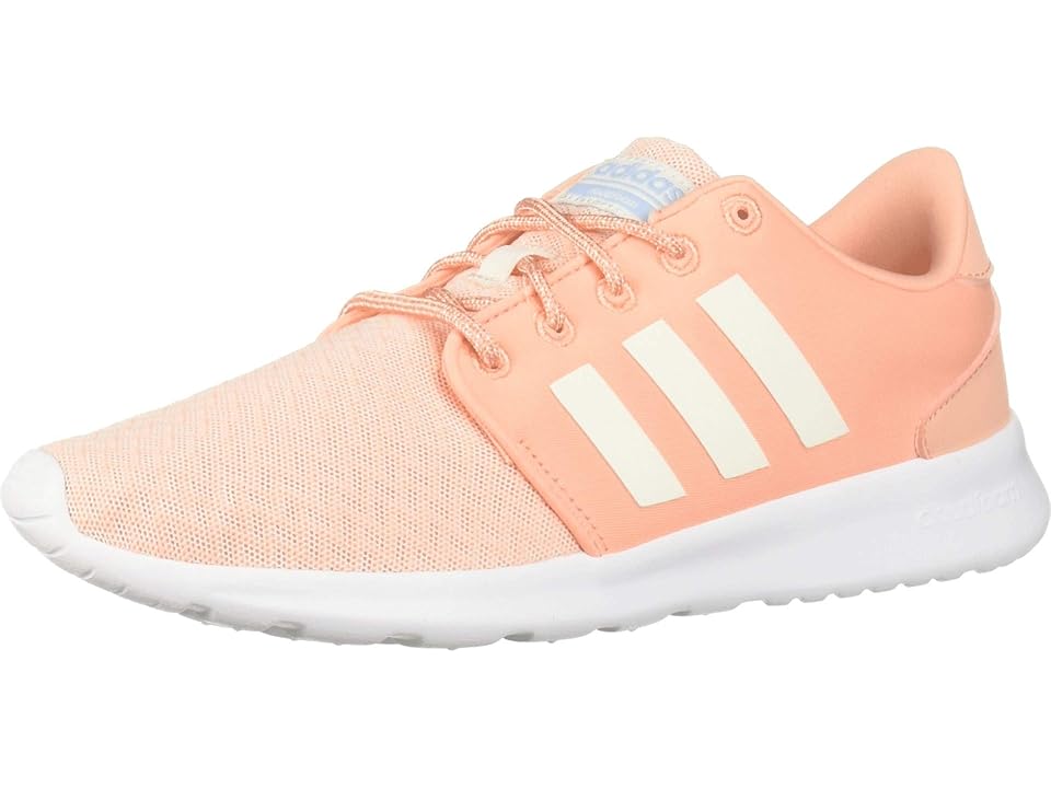 

adidas Cloudfoam QT Racer (Glow Pink/Cloud White/Glow Blue) Women's Running Shoes, Orange