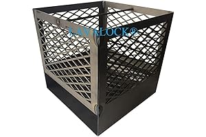 Ugly Drum Smoker Charcoal Basket with Legs & Ash Pan