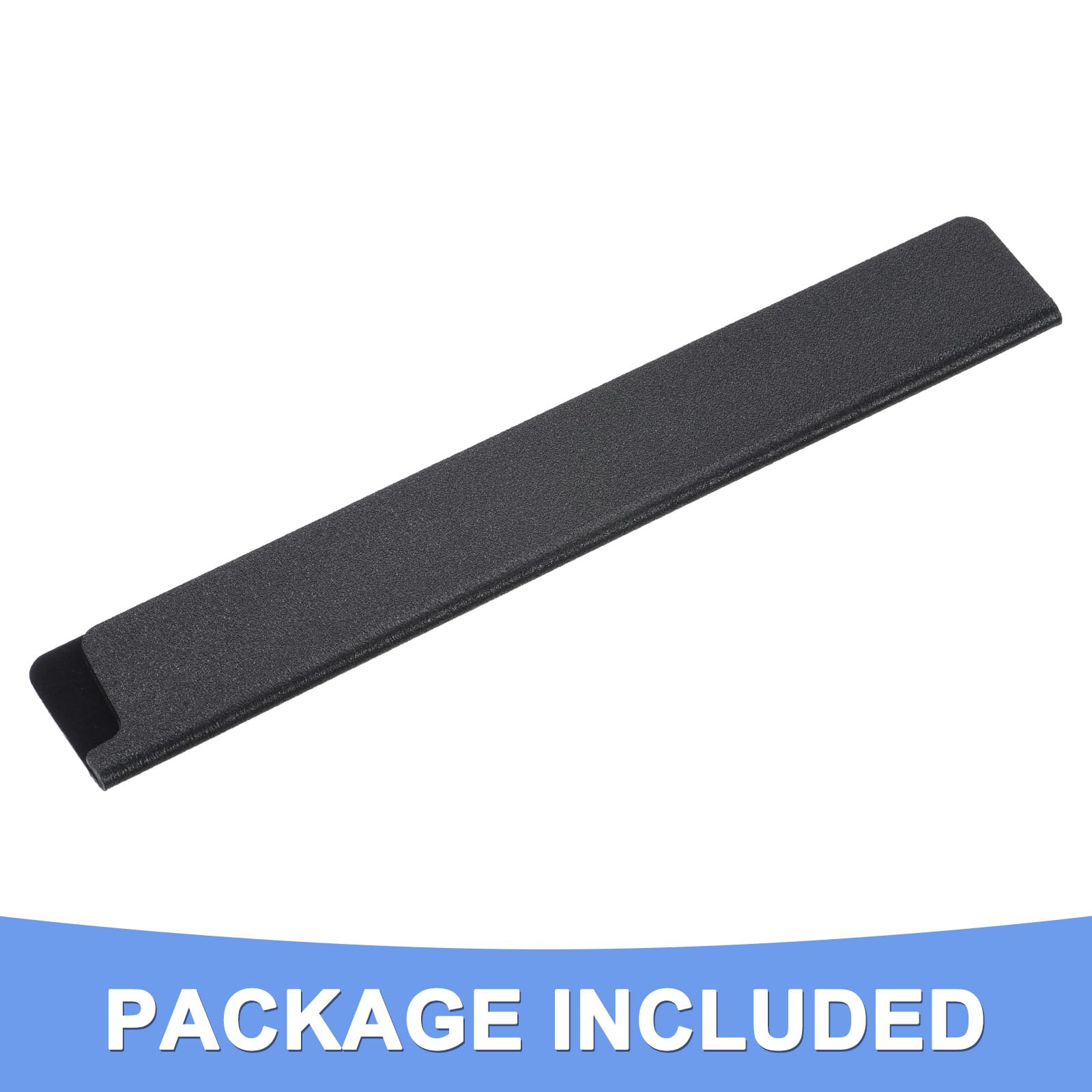 Fundas para cuchillos, 1 paquete de funda protectora para cuchillos de cocina doméstica de 8 pulgadas, cubierta protectora de cuchillos de ABS, 220 x 32 mm, color negro