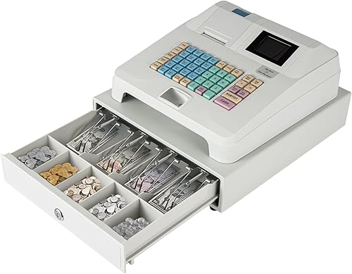 Caja registradora electrónica POS con 48 llaves, 8 pantallas LED digitales con cajón, caja registradora multifuncional para minoristas, tiendas de disponible en Yaxa Guatemala