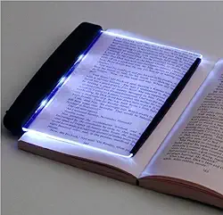 Luminária LED para Leitura, Painel de Luz Portátil, Iluminação Noturna para Livros e Textos
