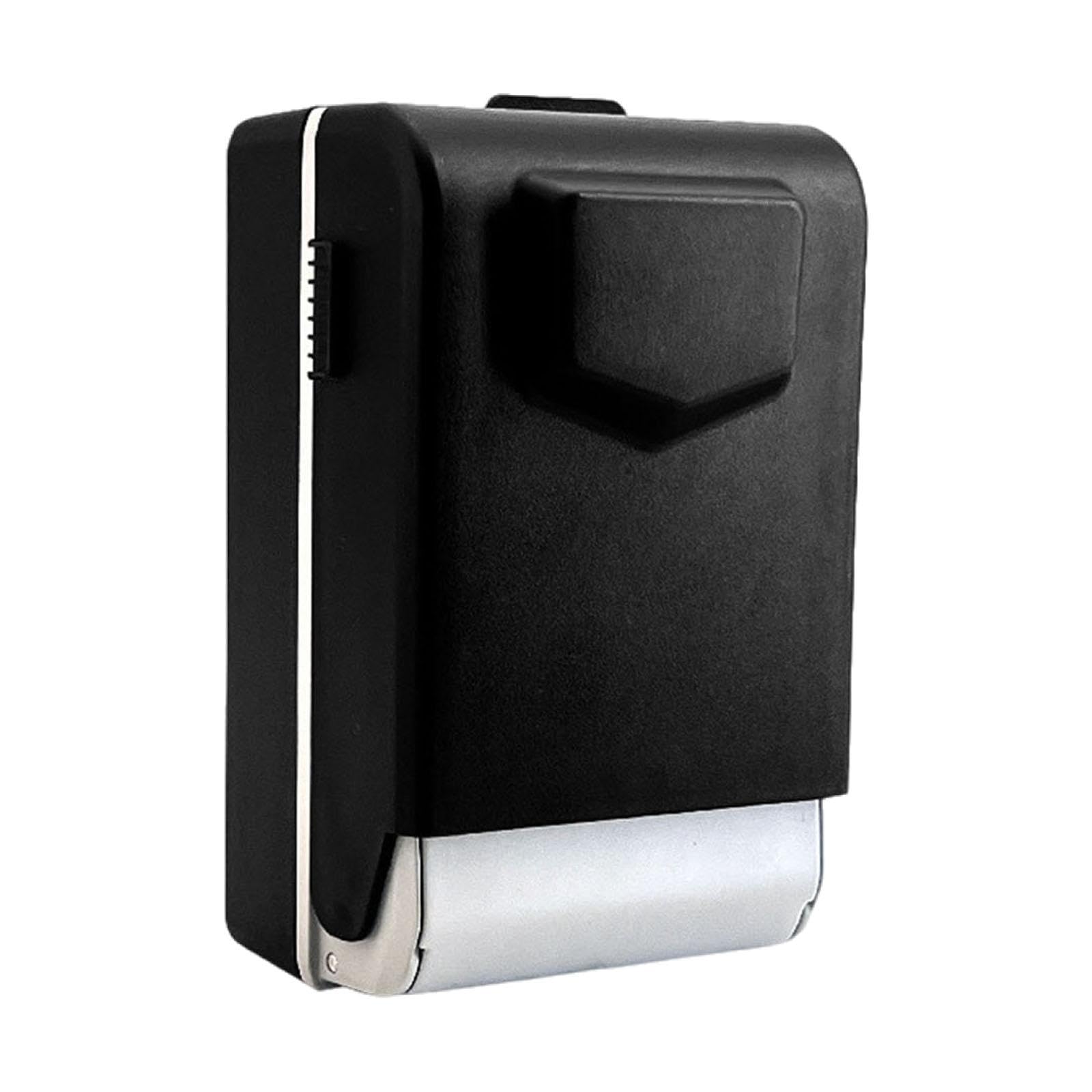 Caja de llaves con cerradura de código Rtable para apartamentos, hoteles, uso interior y exterior, caja fuerte para el hogar, color gris