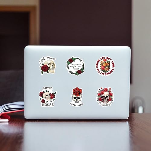 Miniatura 6 de 63 PCS Haunting Adelin Stickers Cartoon Novel Aesthetic Waterproof Vinyl Sticker for Water Bottle Laptop Phone Scrapbooking Journaling Gifts for