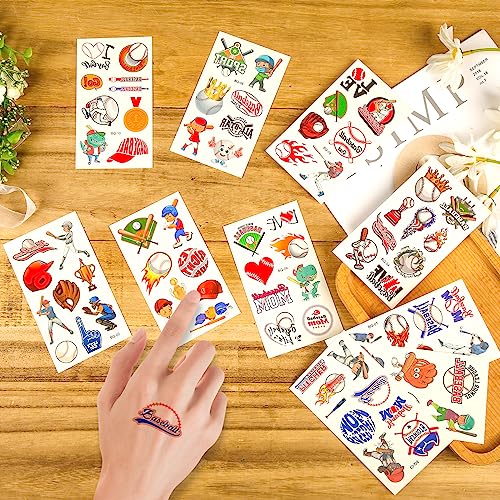 Luter 82095 30Pcs Baseball Temporary Tattoos thumb #3